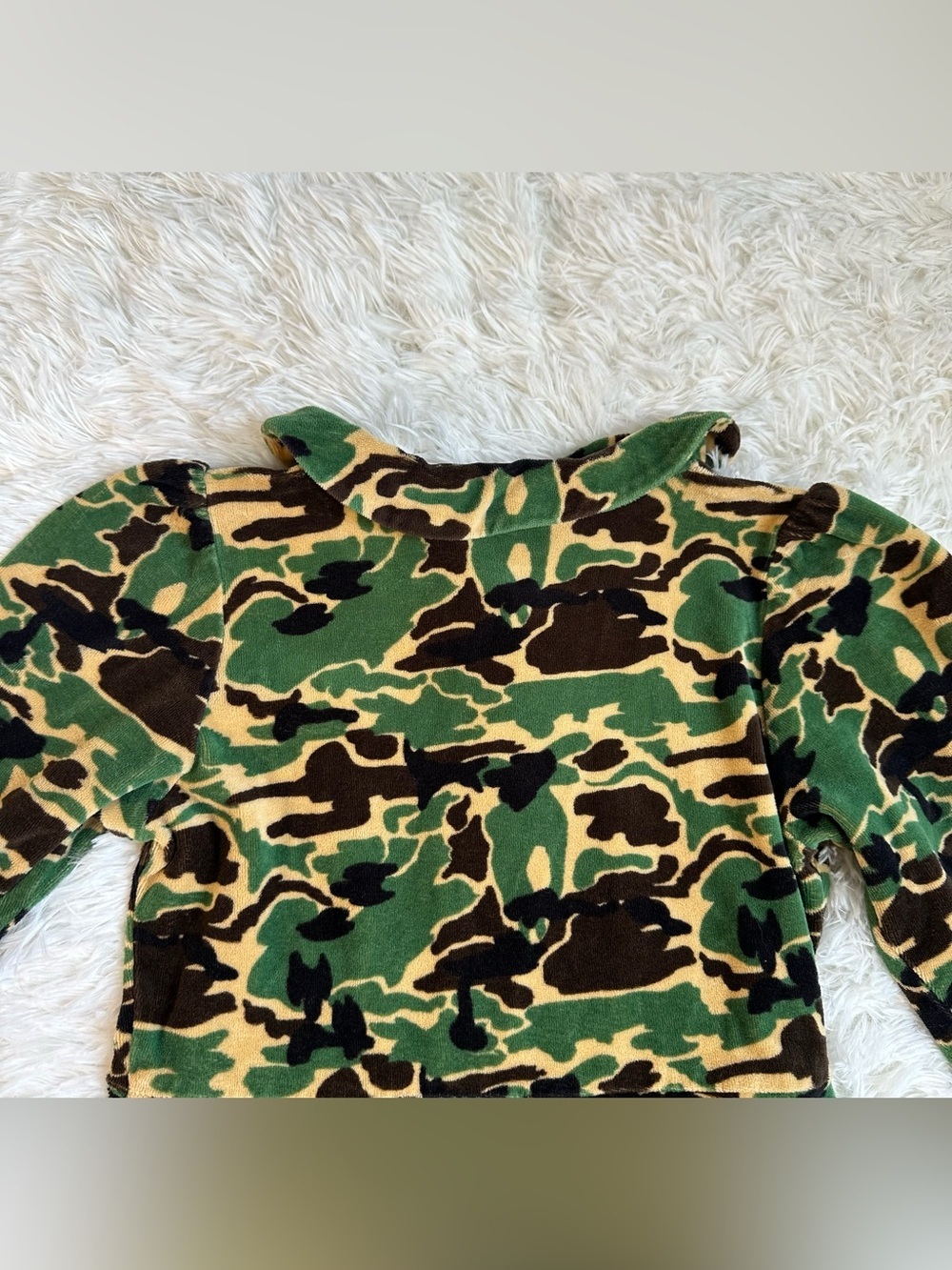 Mini Rodini Organic Cotton Camouflage Dress Long Sleeve Girls 140/146 9-11Y - Picture 5 of 11